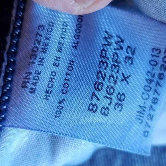 Rustler NWOT  denim Jeans sz 36x 32. Brand new . Men's - Picture 3 of 7